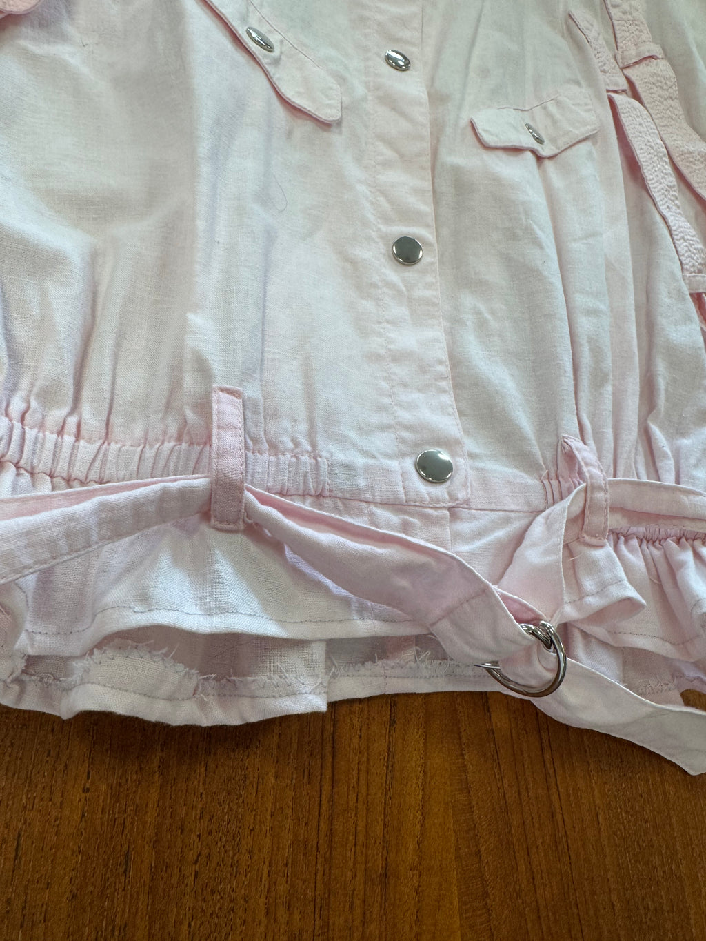 Blouse courte 80s