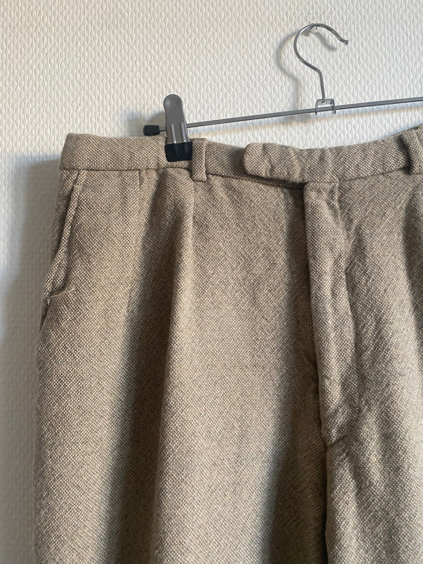 Pantalon en laine 70s