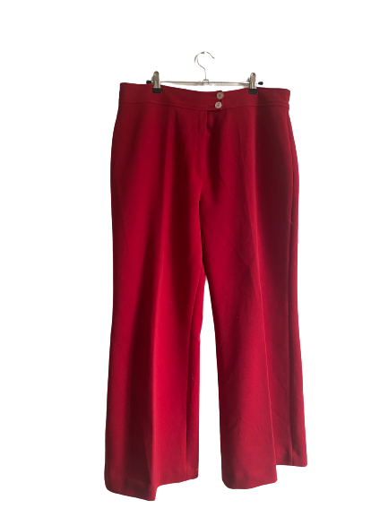 Pantalon rouge 70s