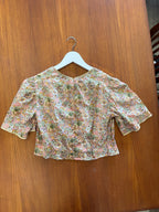 Blouse à fleurs
