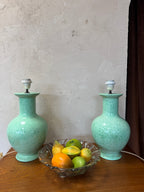 Paire de lampe en céramique