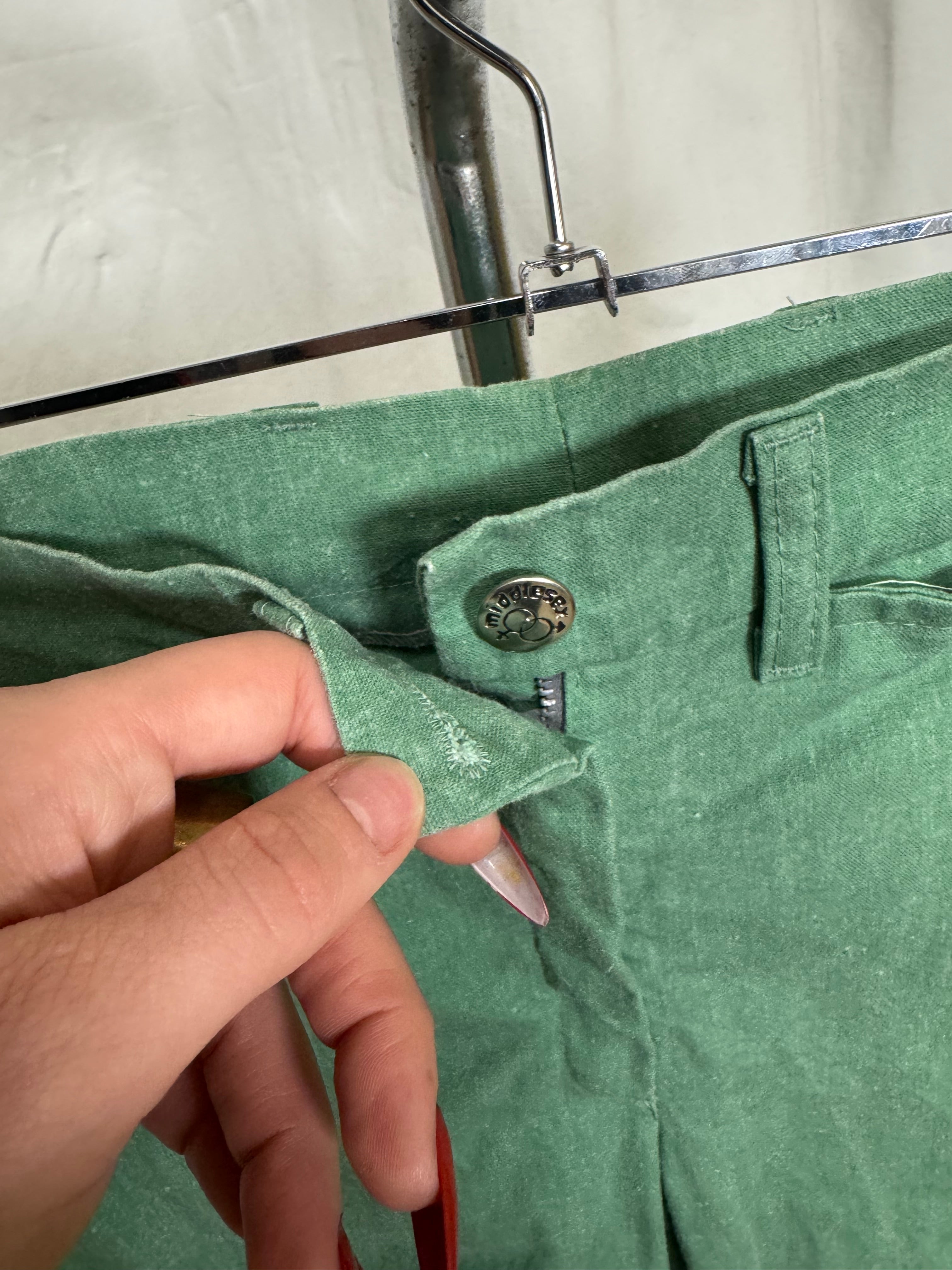 Pantalon vert 70s