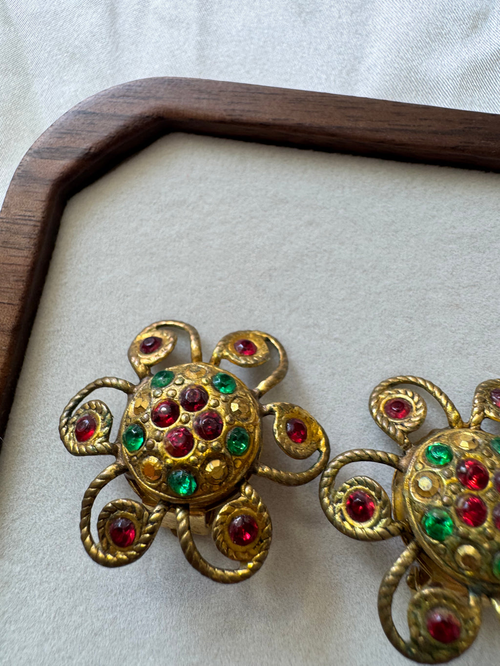 Boucles d’oreilles fleurs