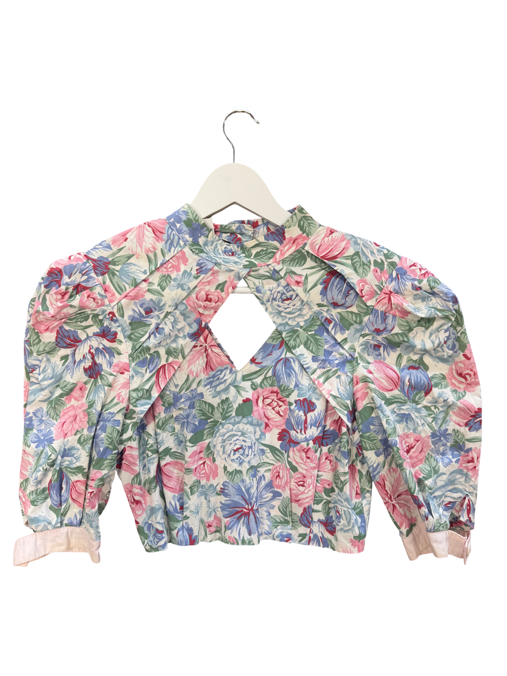 Blouse à fleurs