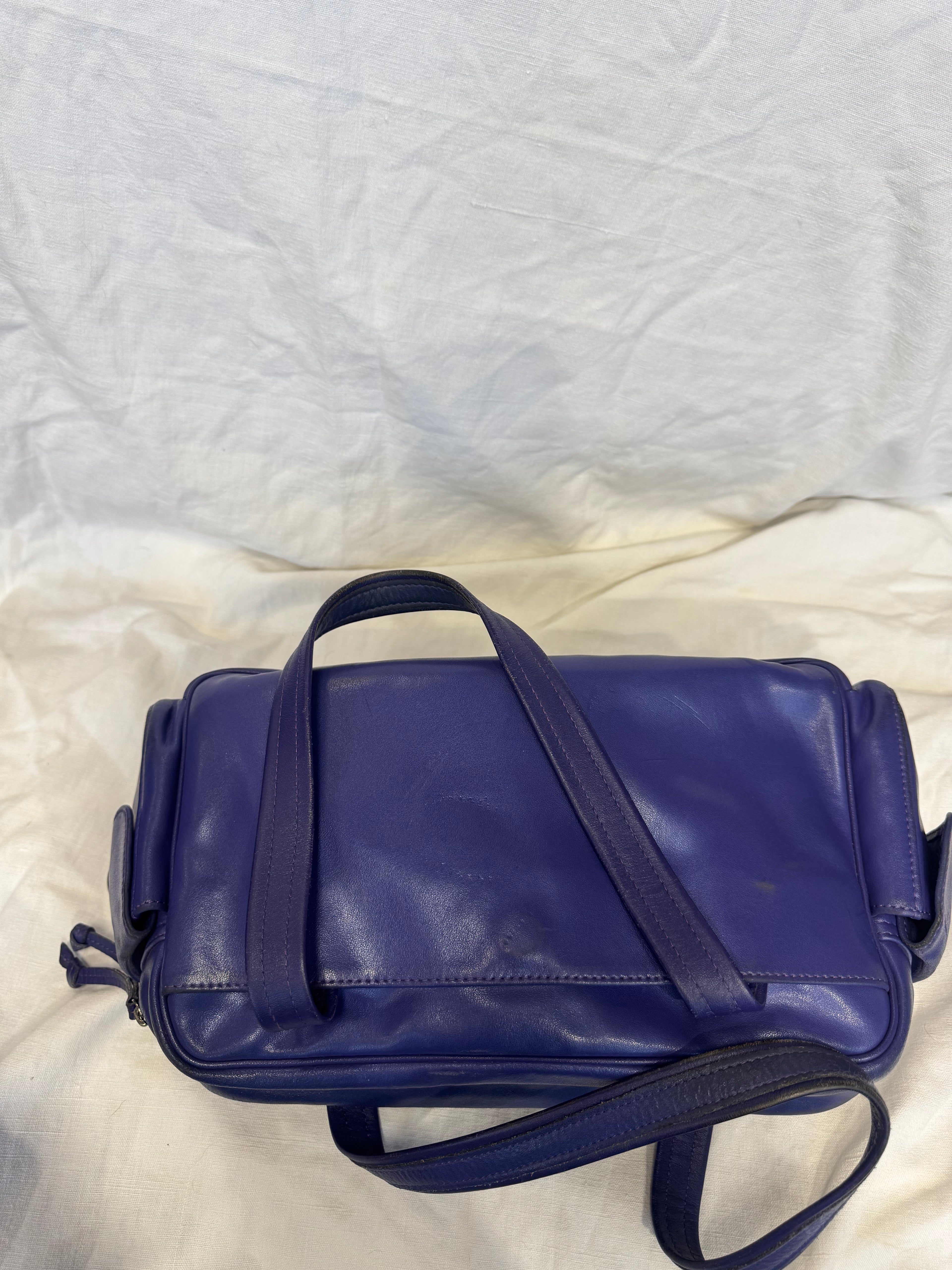 Sac à main violet Longchamp