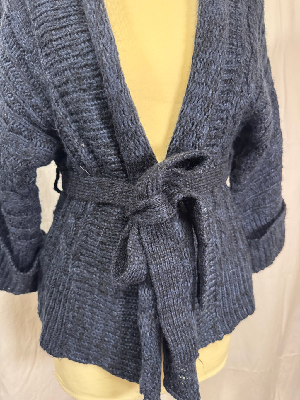 Cardigan bleu marine