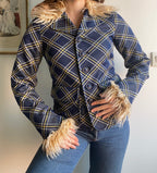 Veste à carreaux Fiorucci