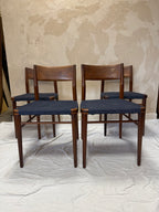 Chaises scandinaves en teck 1970