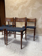 Chaises scandinaves en teck 1970