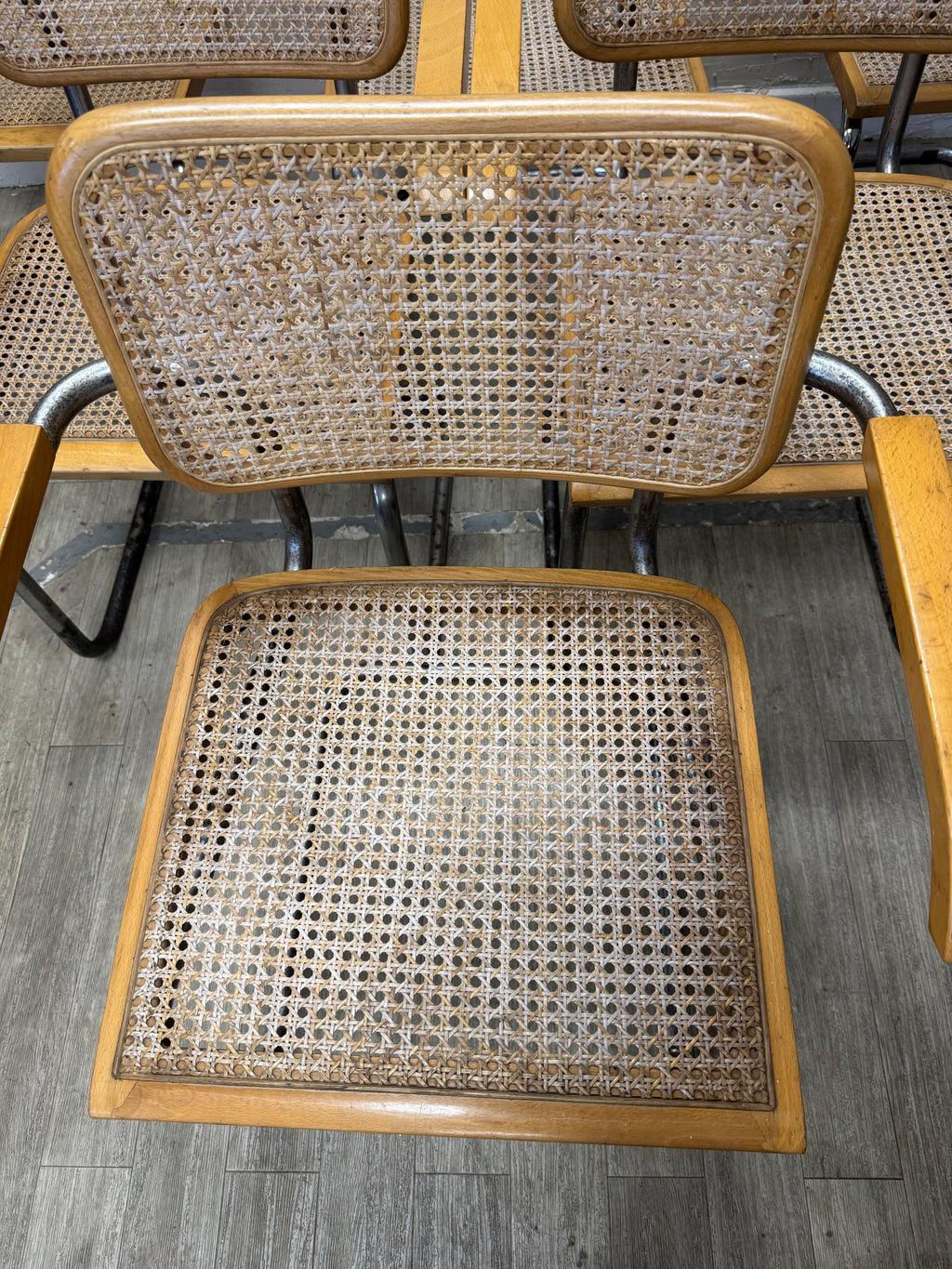 Chaises Marcel Breuer b64 1970