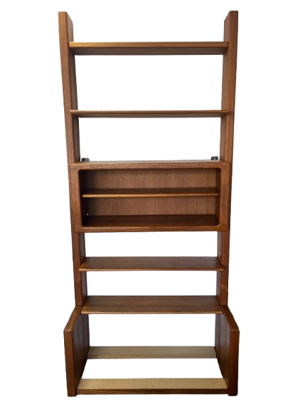 Bibliothèque scandinave en teck 1970