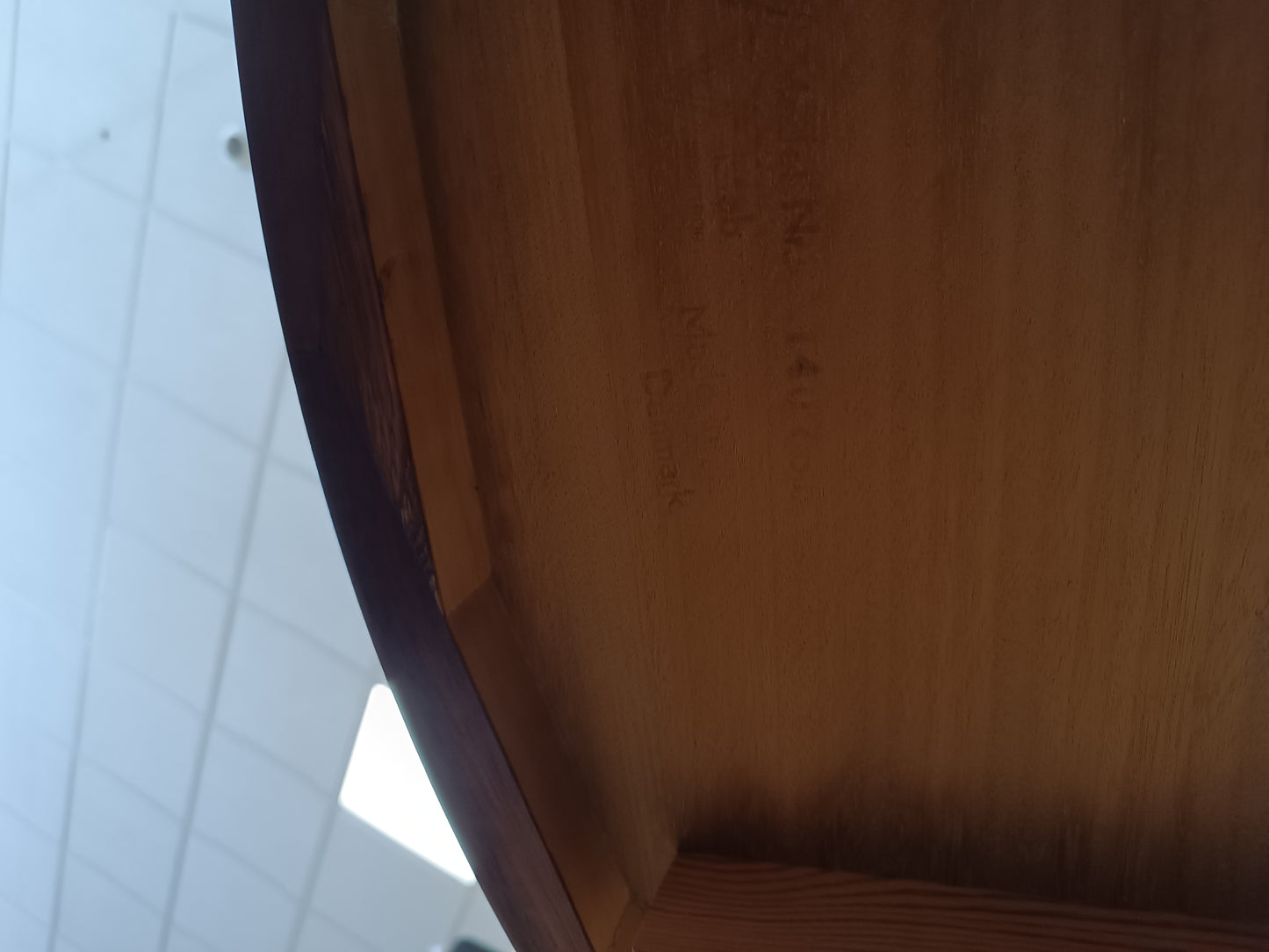Table a manger scandinave en palissandre