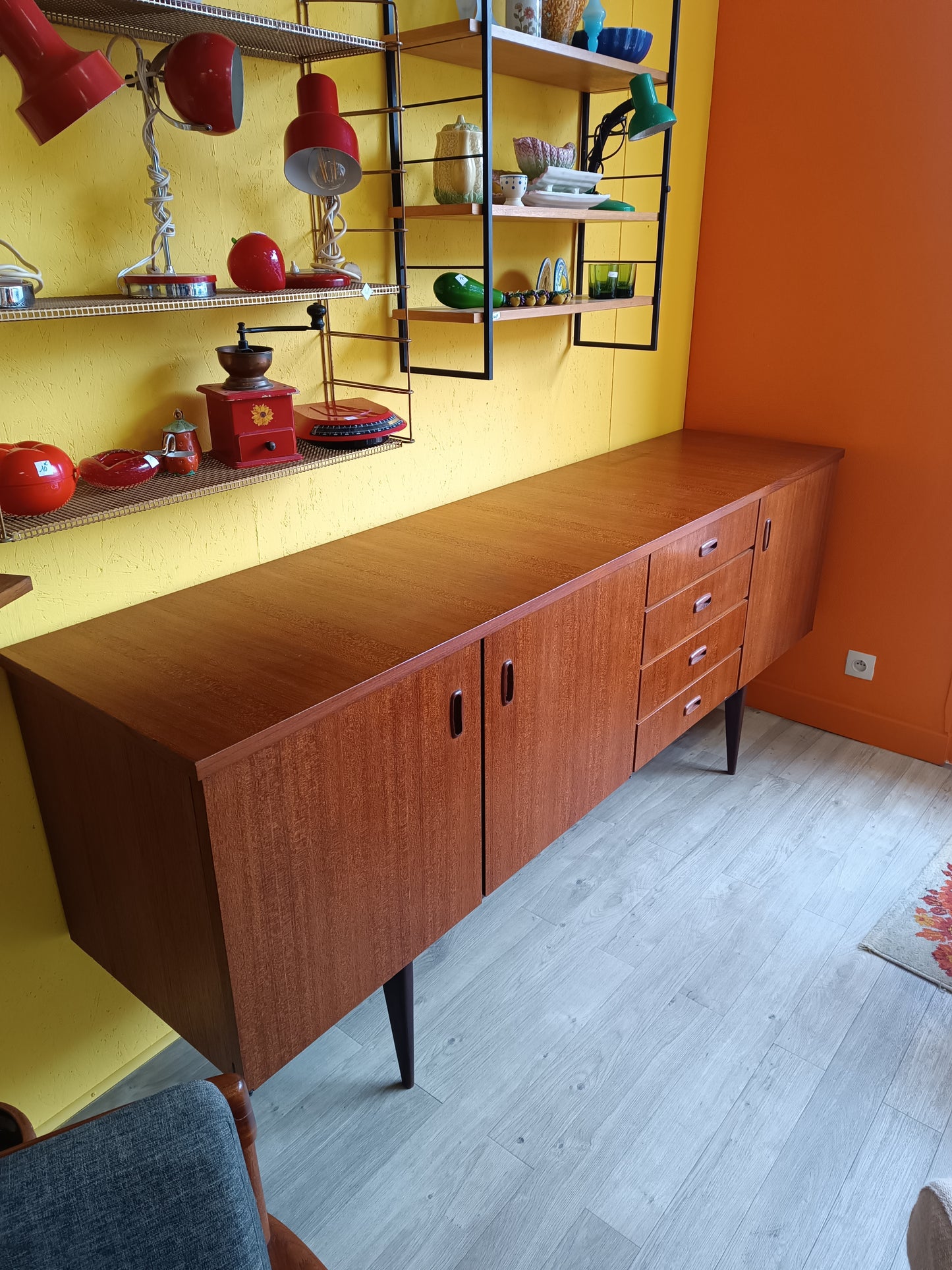 Enfilade scandinave années 60