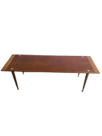 Table basse scandinave en teck et chêne années 60's