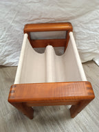 Portes revues scandinave en teck massif