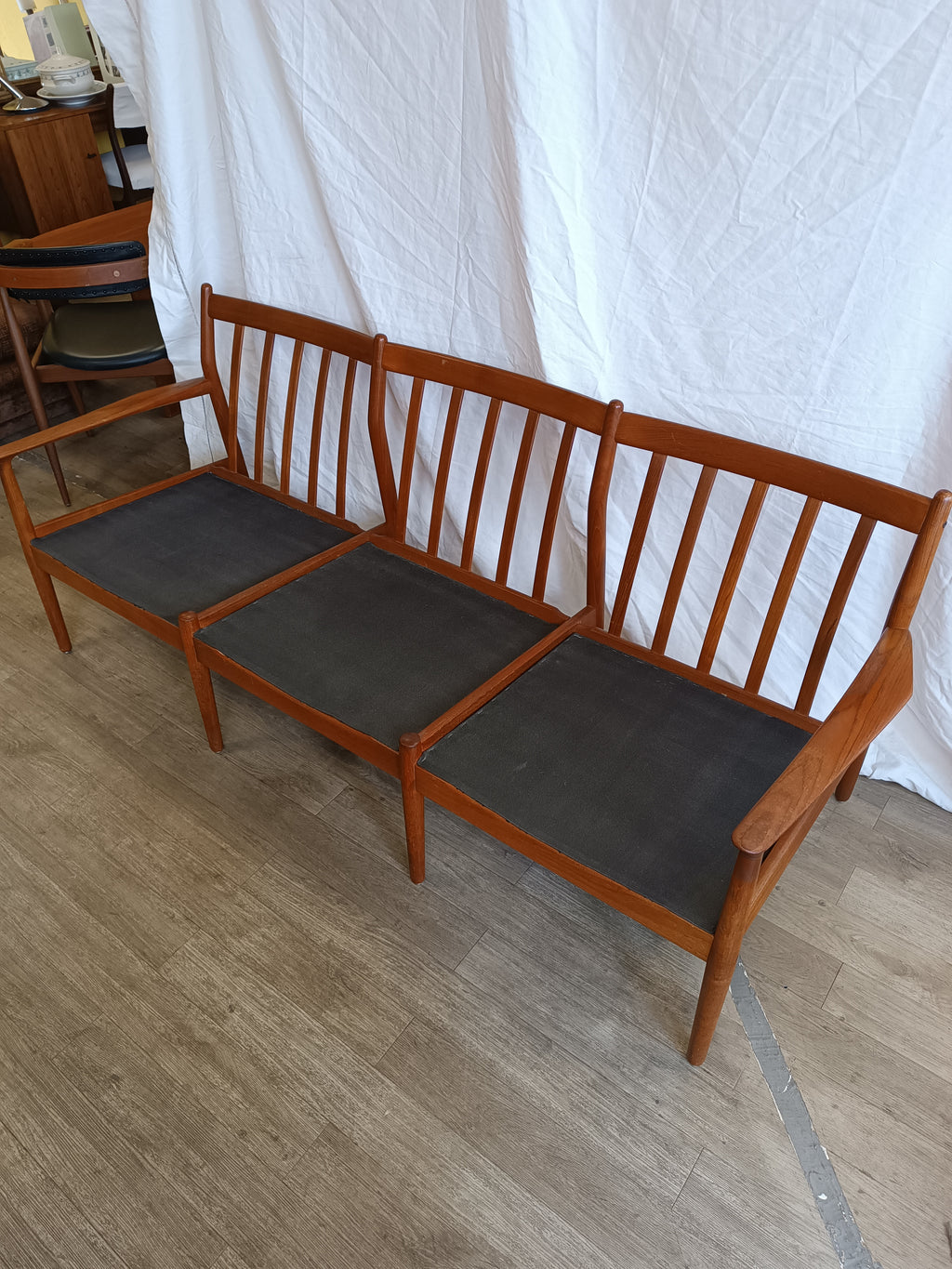 Banquette scandinave de Grete Jalk 1960's