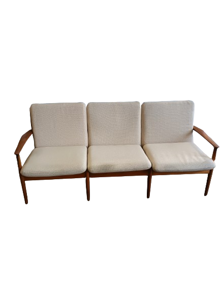 Banquette scandinave de Grete Jalk 1960's