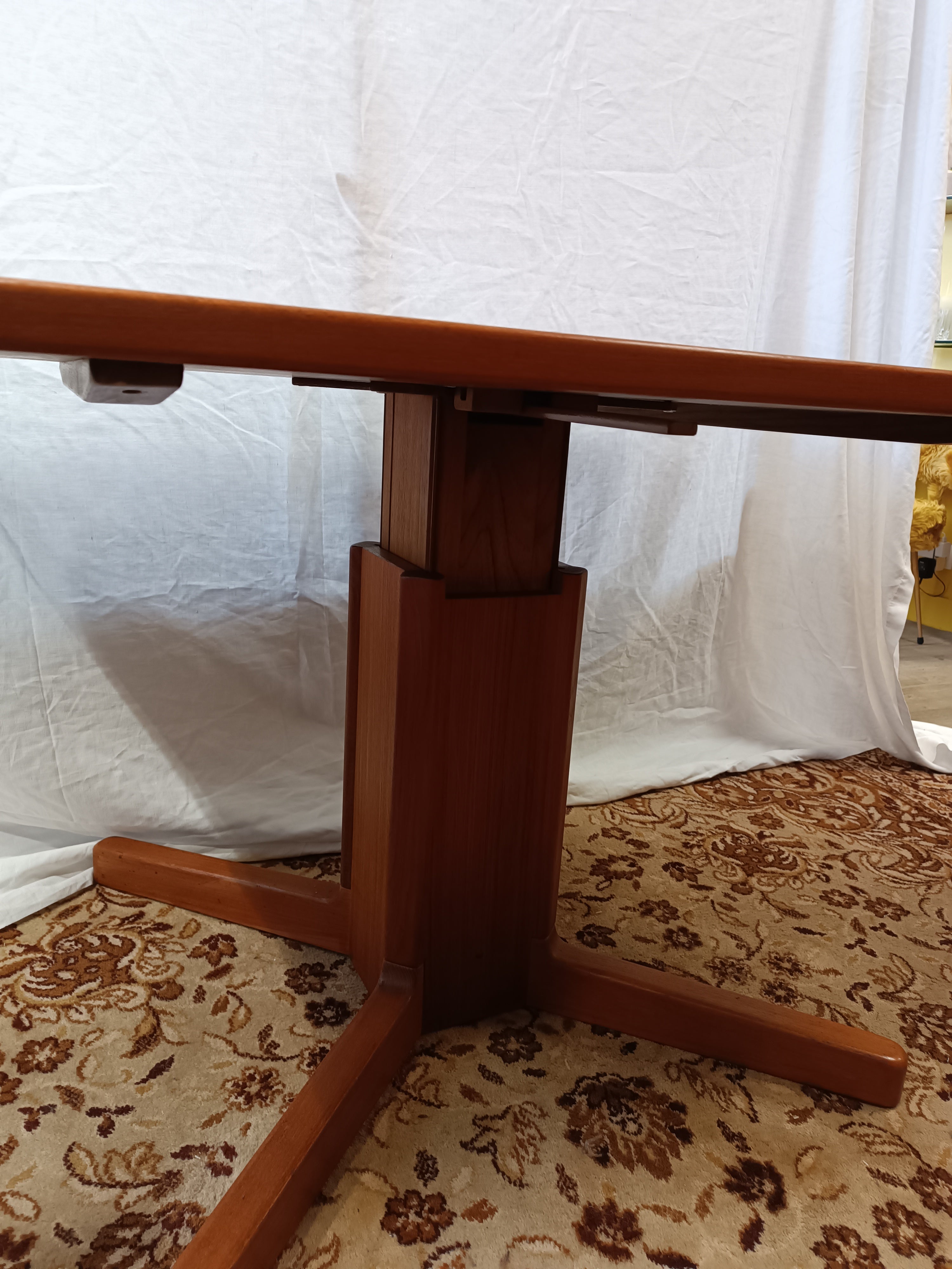 Table basse/haute modulable en teck massif