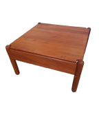 Table basse scandinave en teck massif