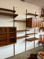 Bibliothèque modulable en teck Kai Kristiansen 1960