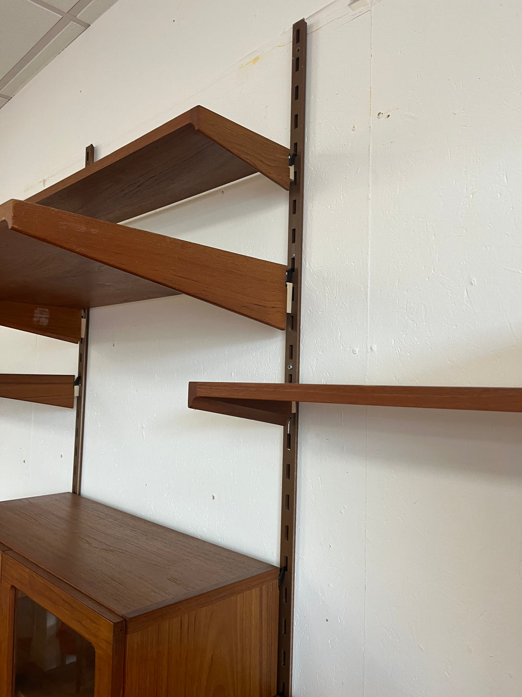 Bibliothèque modulable en teck Kai Kristiansen 1960