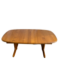 Table basse scandinave en teck massif 1970
