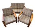 Salon scandinave en teck massif 1970