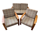 Salon scandinave en teck massif 1970