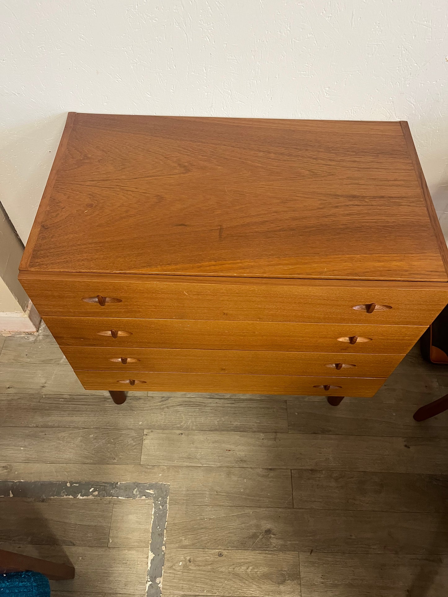 Commode scandinave en teck 1970