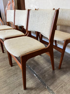 Chaise scandinaves Erik Buck 1960