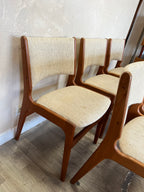 Chaise scandinaves Erik Buck 1960