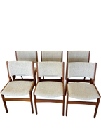 Chaise scandinaves Erik Buck 1960