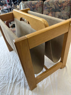 Porte revues scandinave en hêtre 1970