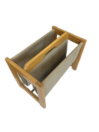 Porte revues scandinave en hêtre 1970