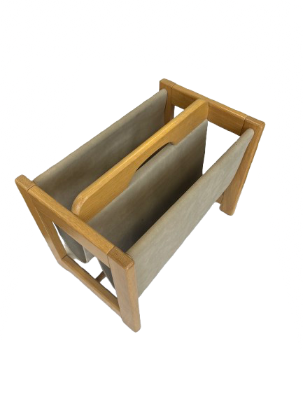 Porte revues scandinave en hêtre 1970