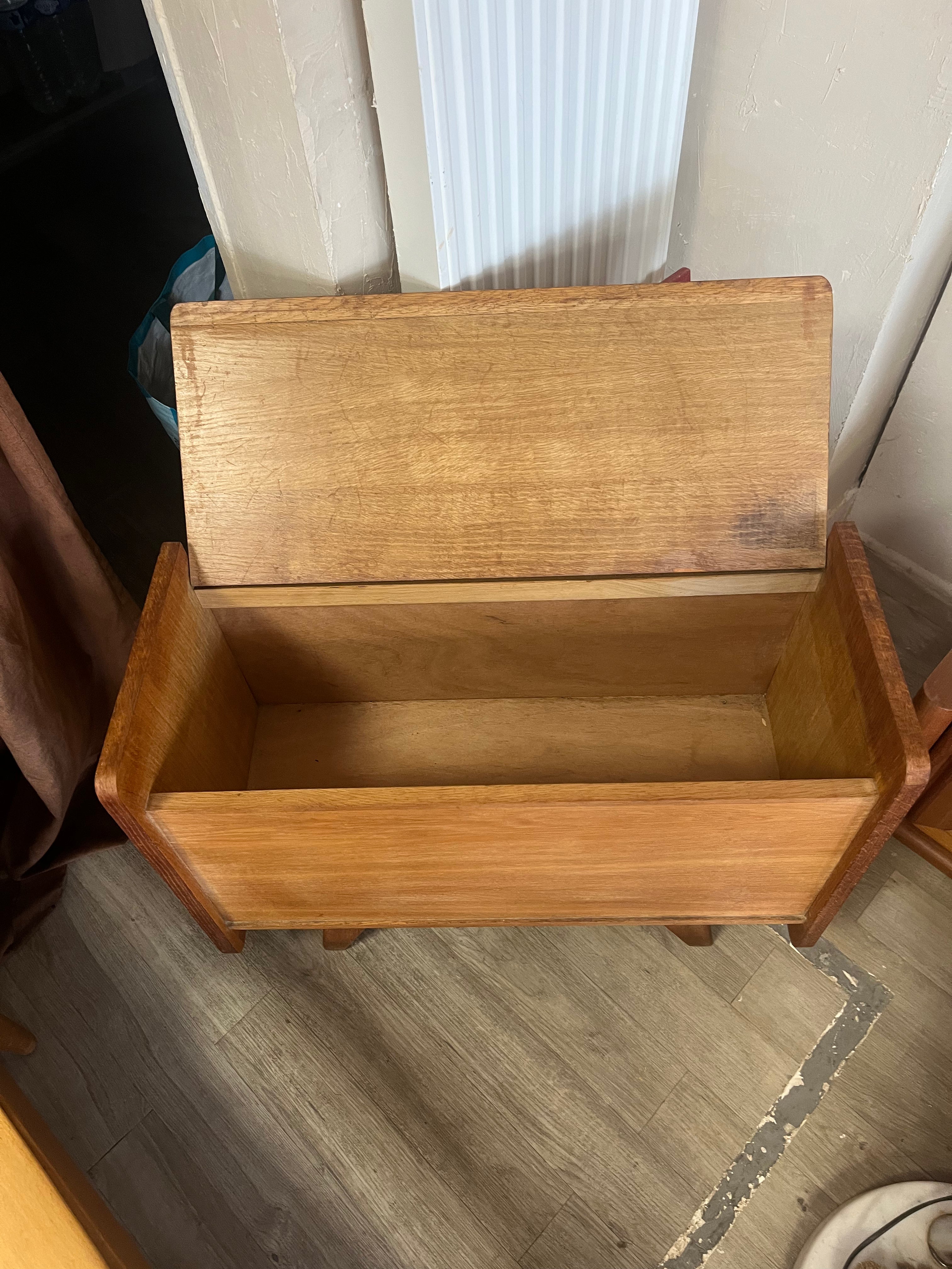 Coffre scandinave en teck 1970