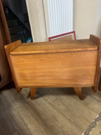 Coffre scandinave en teck 1970