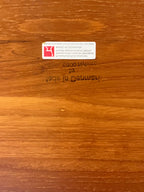 Tables gigognes scandinaves en teck massif 1979