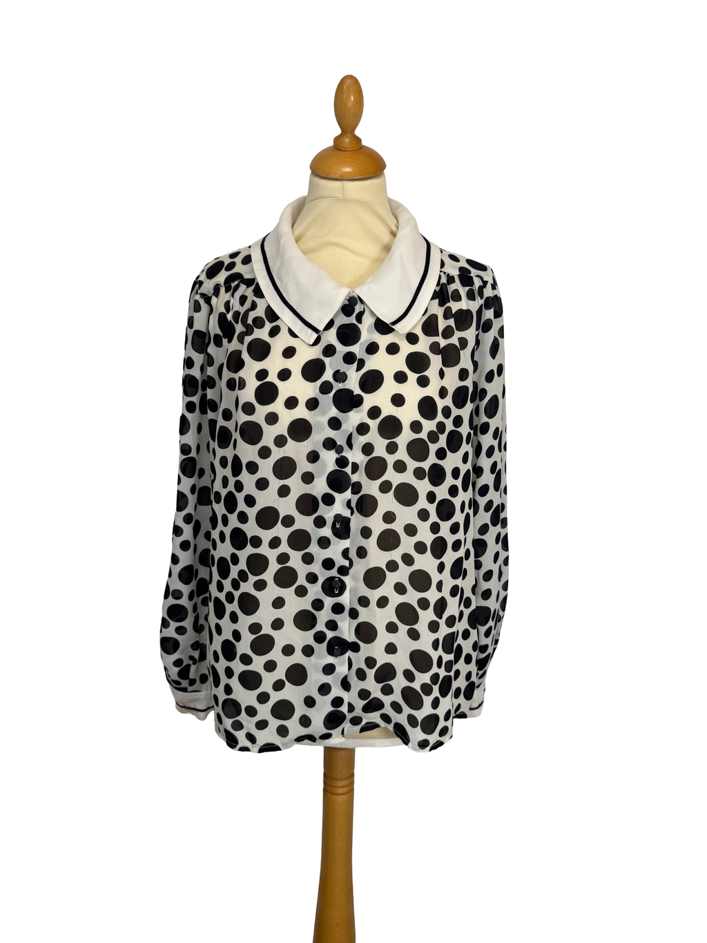 Chemise à pois