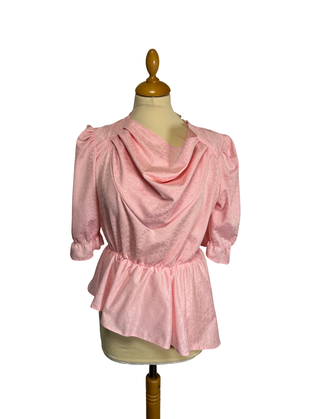 Blouse asymétrique 80s