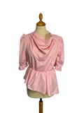 Blouse asymétrique 80s