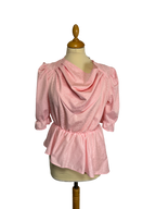 Blouse asymétrique 80s