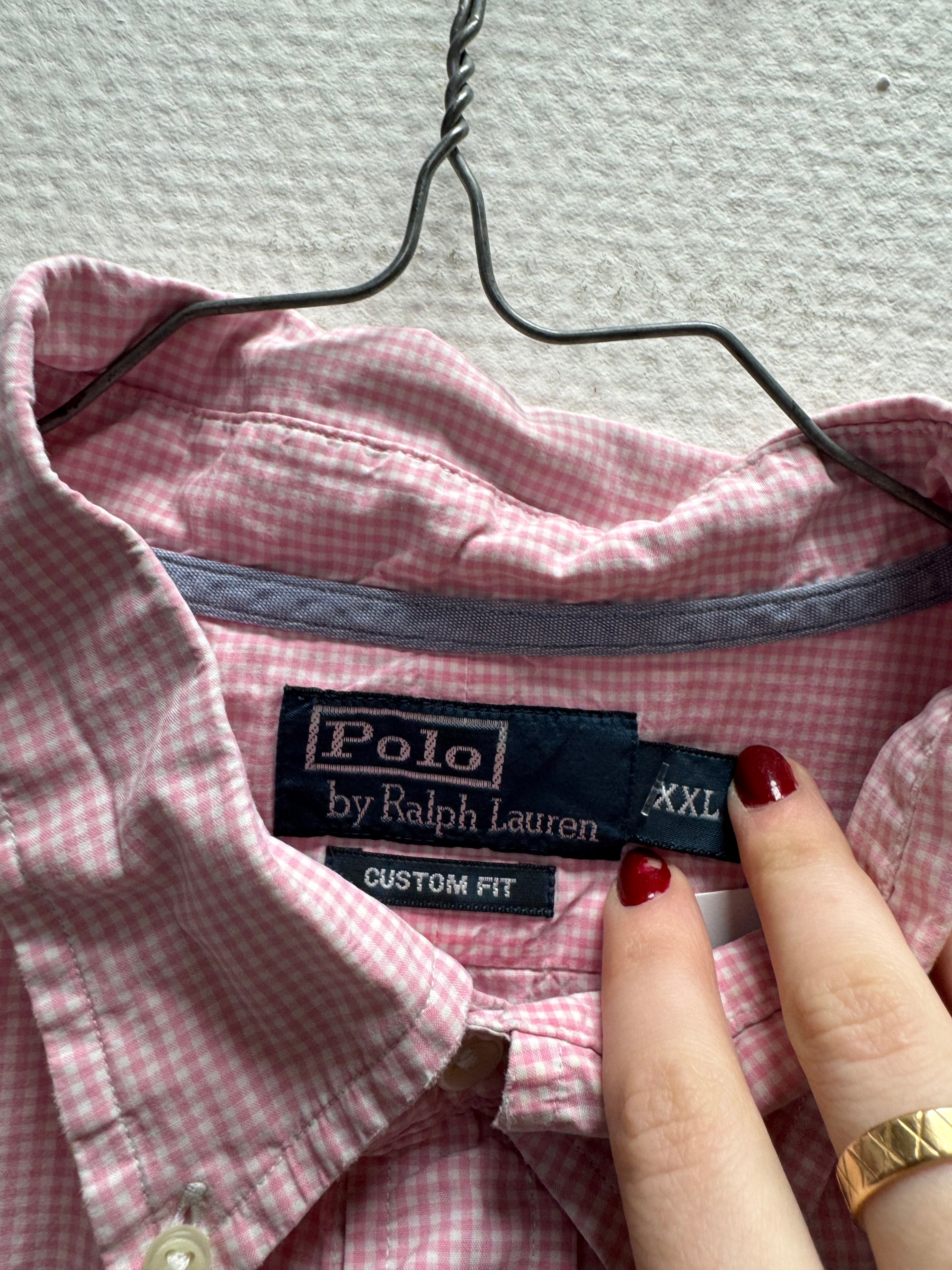 Chemise à carreaux Ralph Lauren