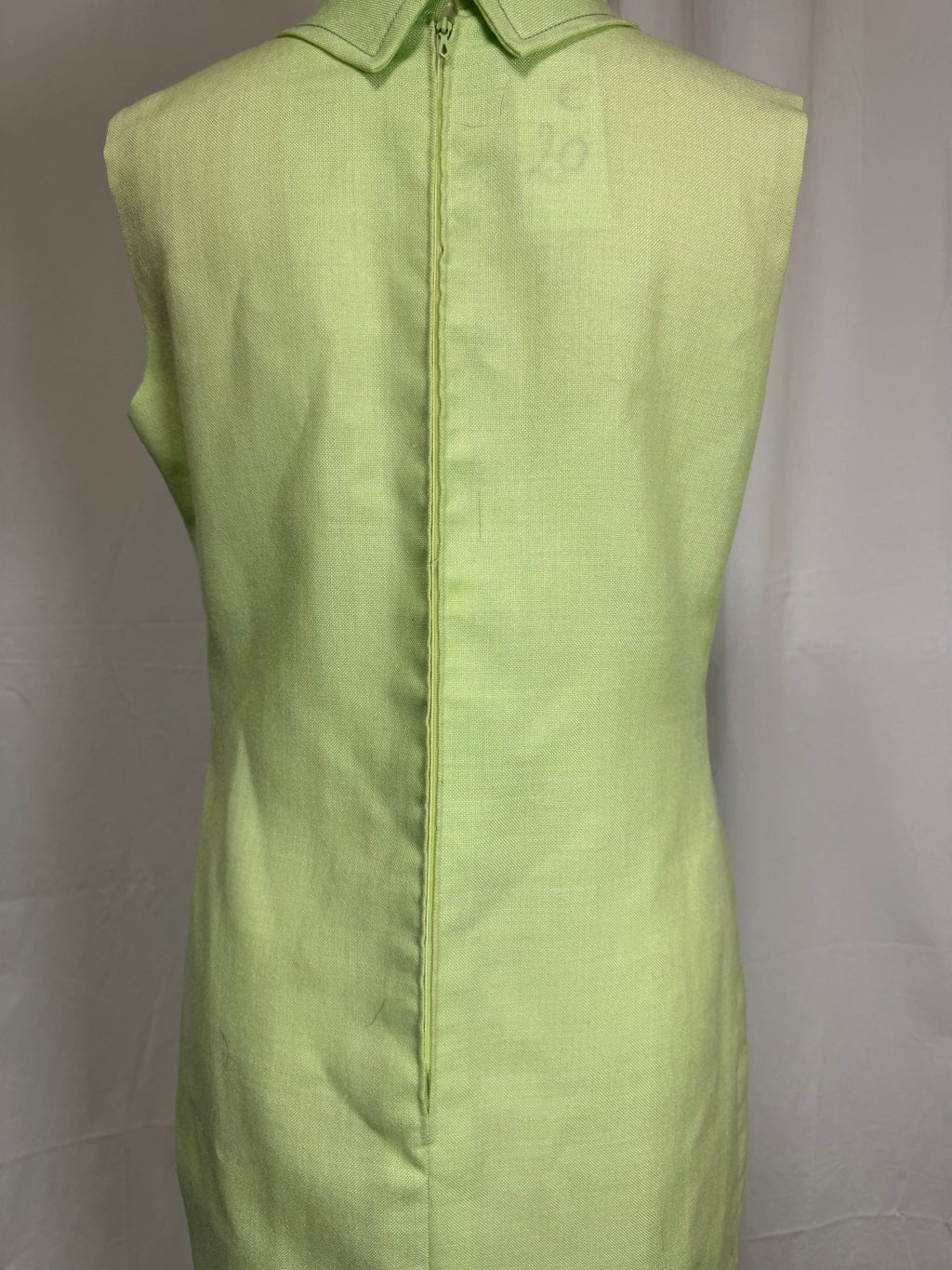Robe verte 70s