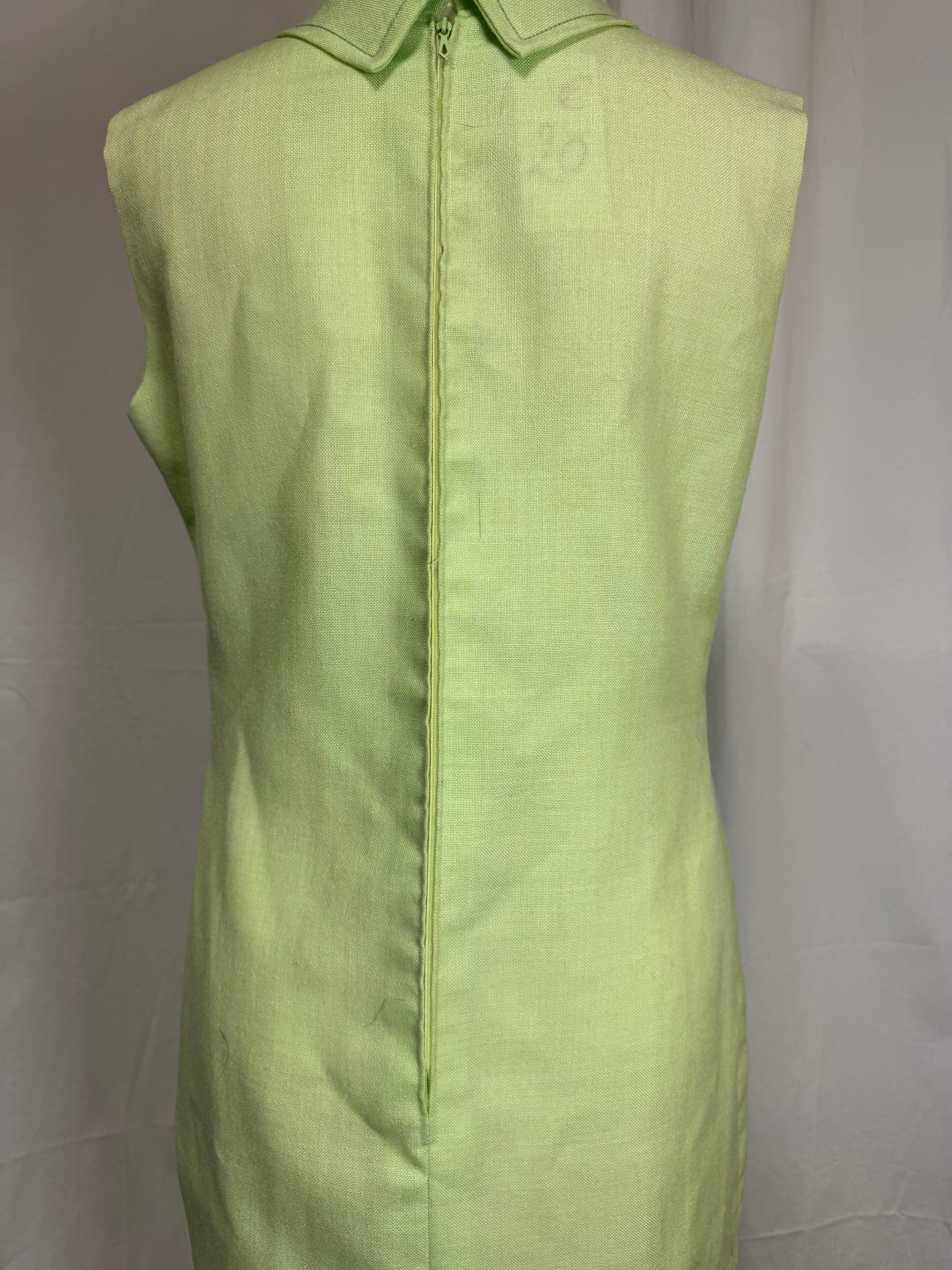 Robe verte 70s