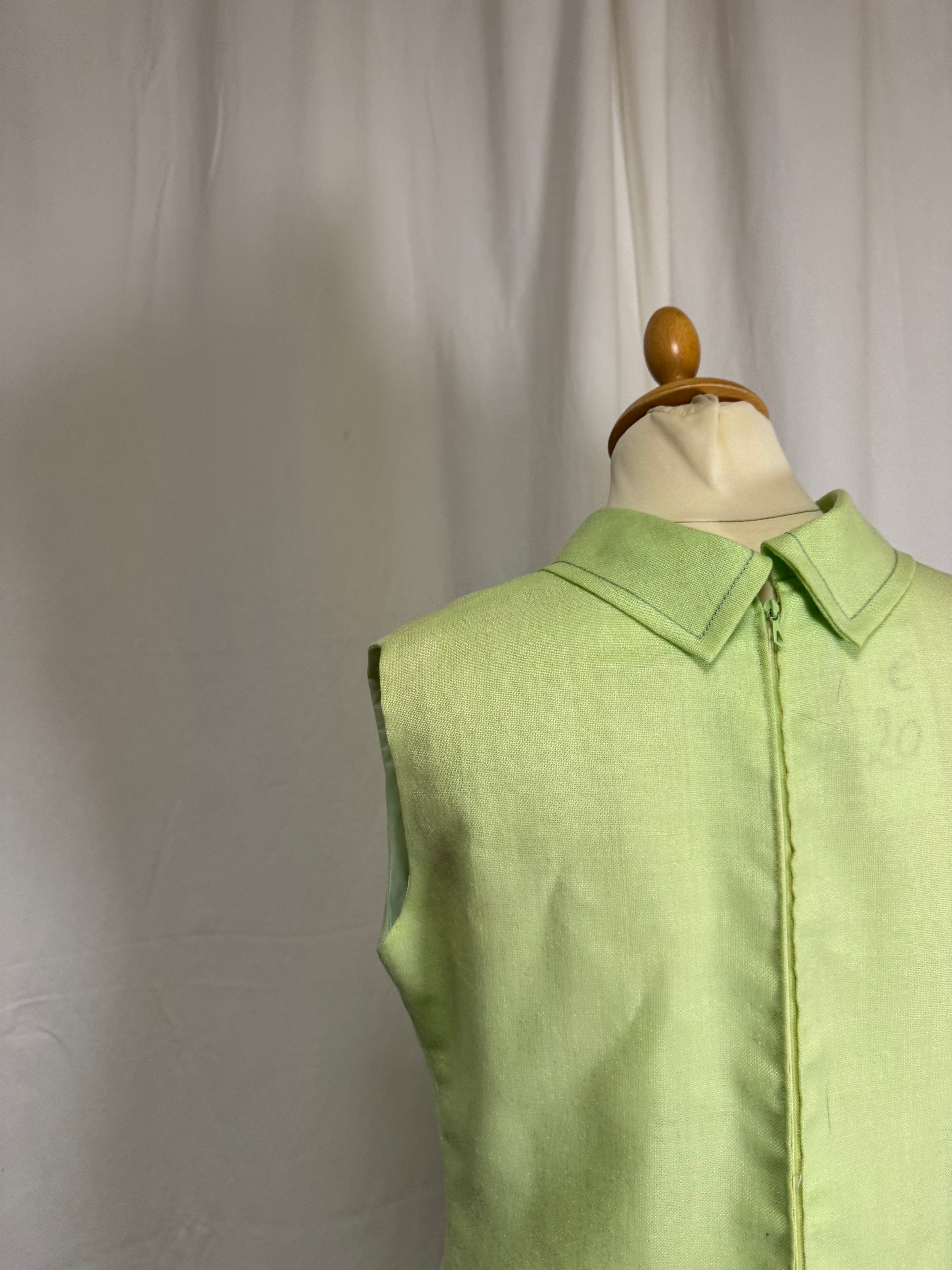 Robe verte 70s