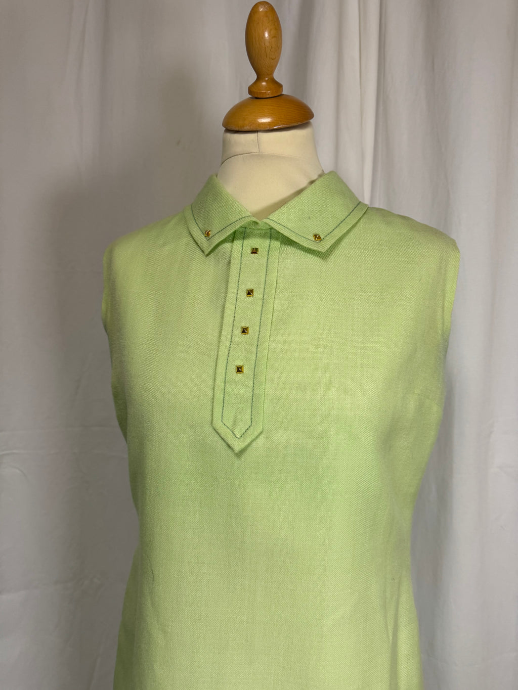 Robe verte 70s