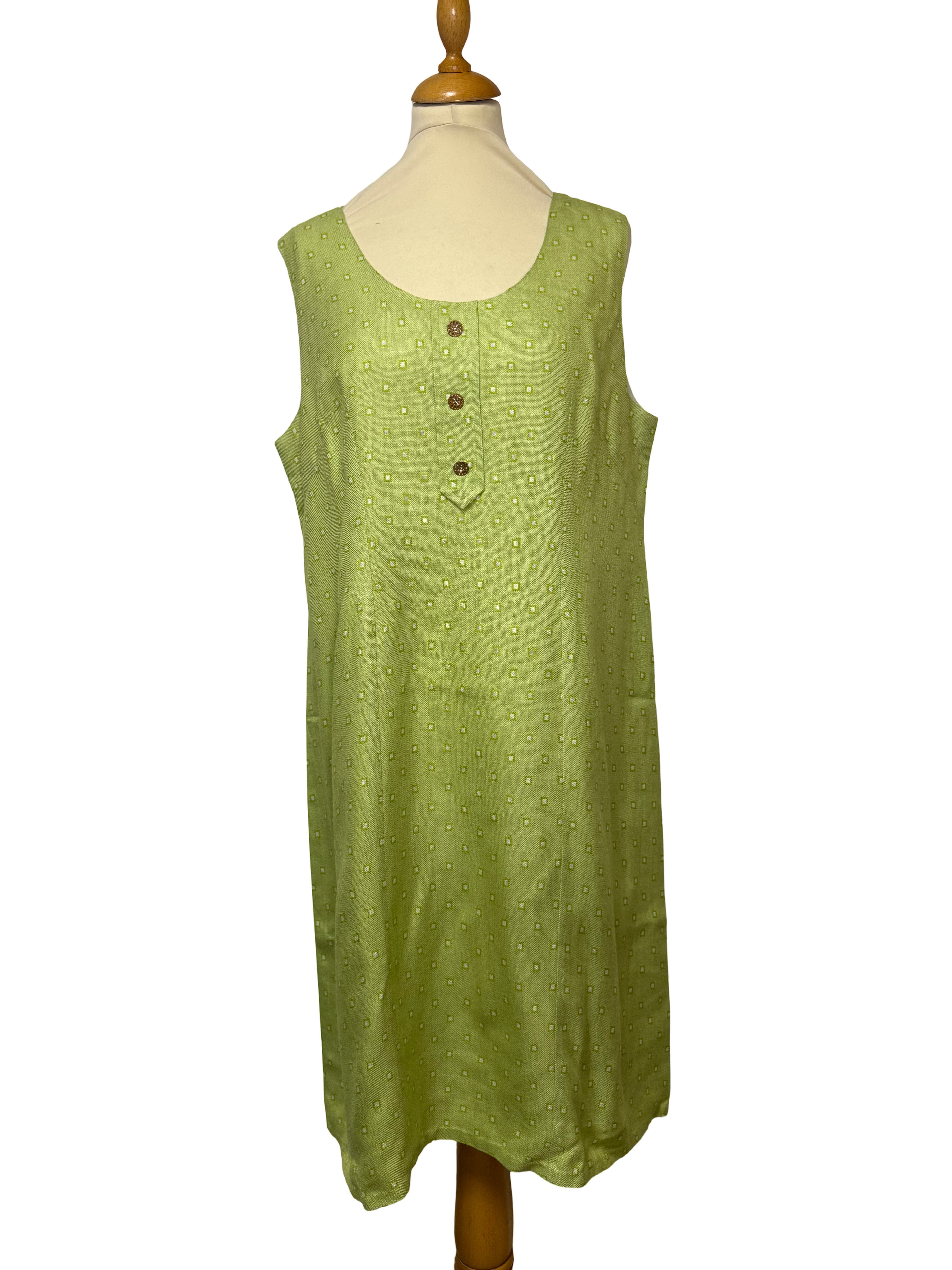 Robe verte 70s
