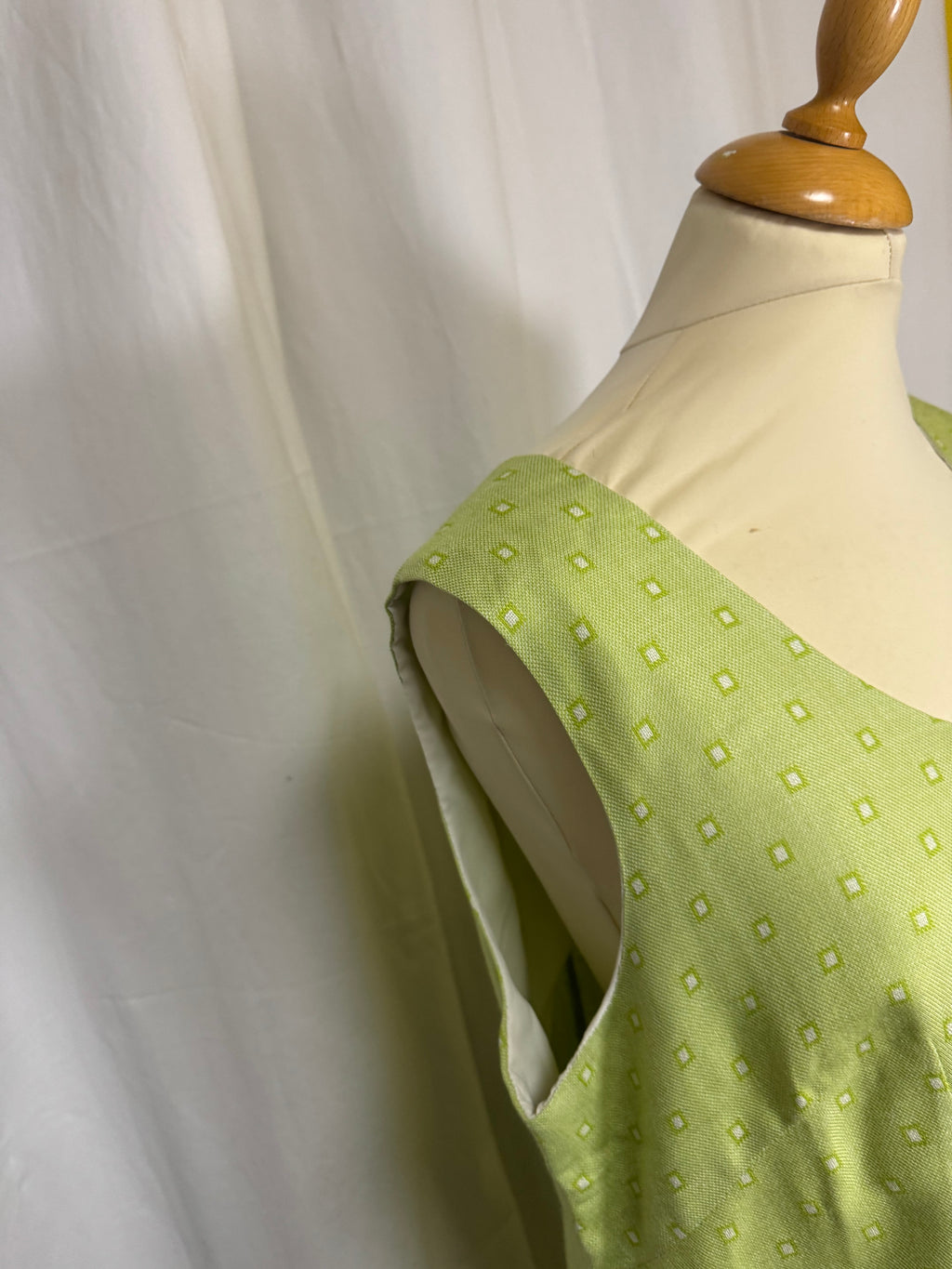 Robe verte 70s