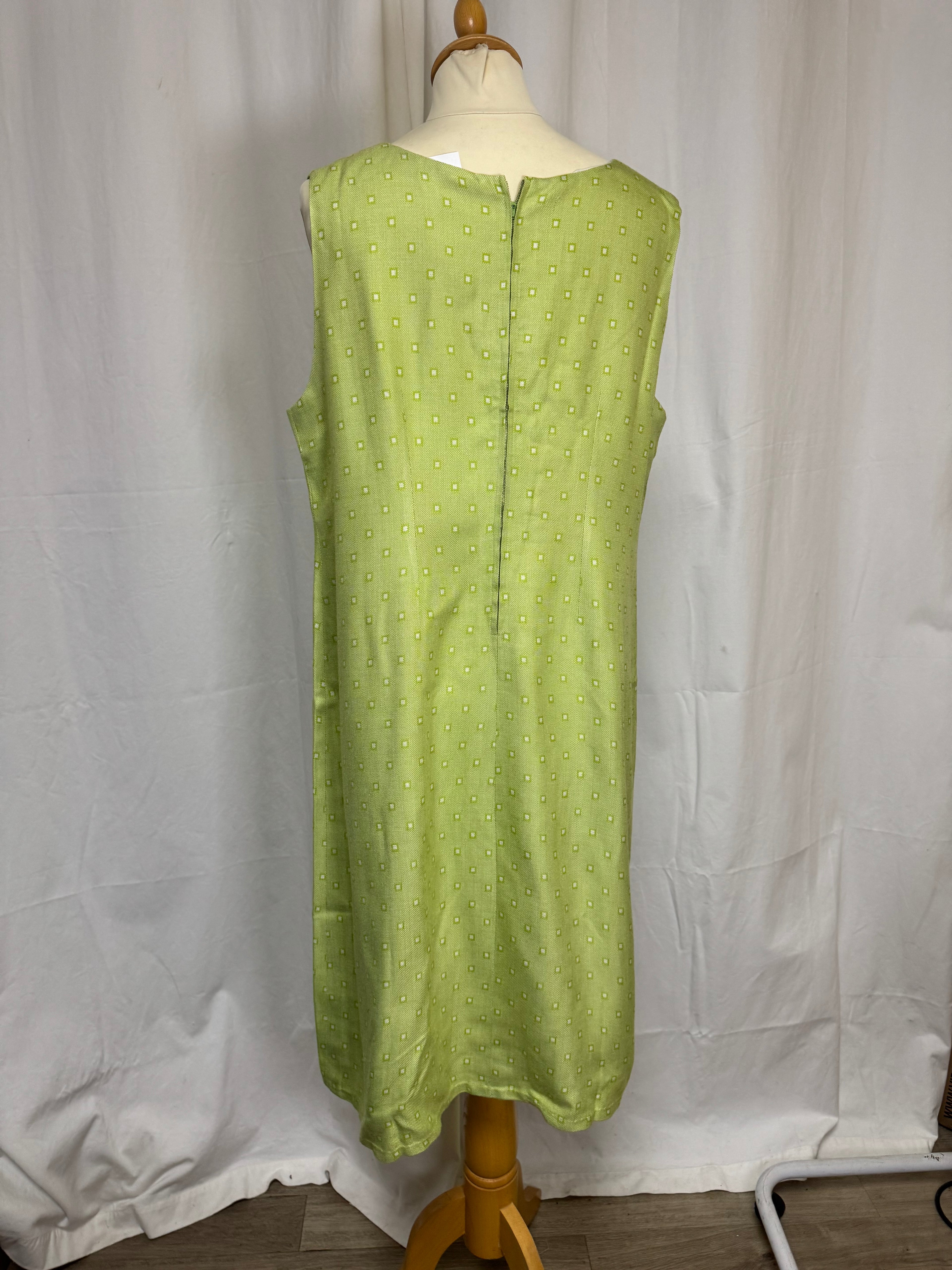 Robe verte 70s